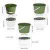 Fishing Bucket Fishing Baits Bucket Water Bucket Double Layers Live Fish Bucket Breathable Meshes Fish Bucket Live Fish Box
