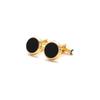Solid Color Design Cufflinks Men Accessories Gold 112902