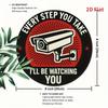 Security Camera Warning Sign Metal Tin Sign for Home Farm Garage Shop Wall Decor Property Protection