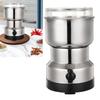 Electric Grain Grinder 400ML 150W 304 Stainless Steel 4 Blades Grain Mill Fine Powder Grinder Machine  Standard