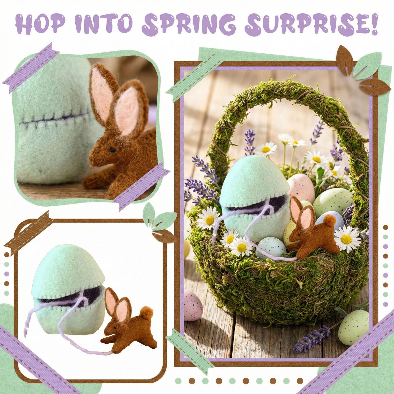 

Великоднє Яйце-Сюрприз Великодня Декорація Фігурка One Size