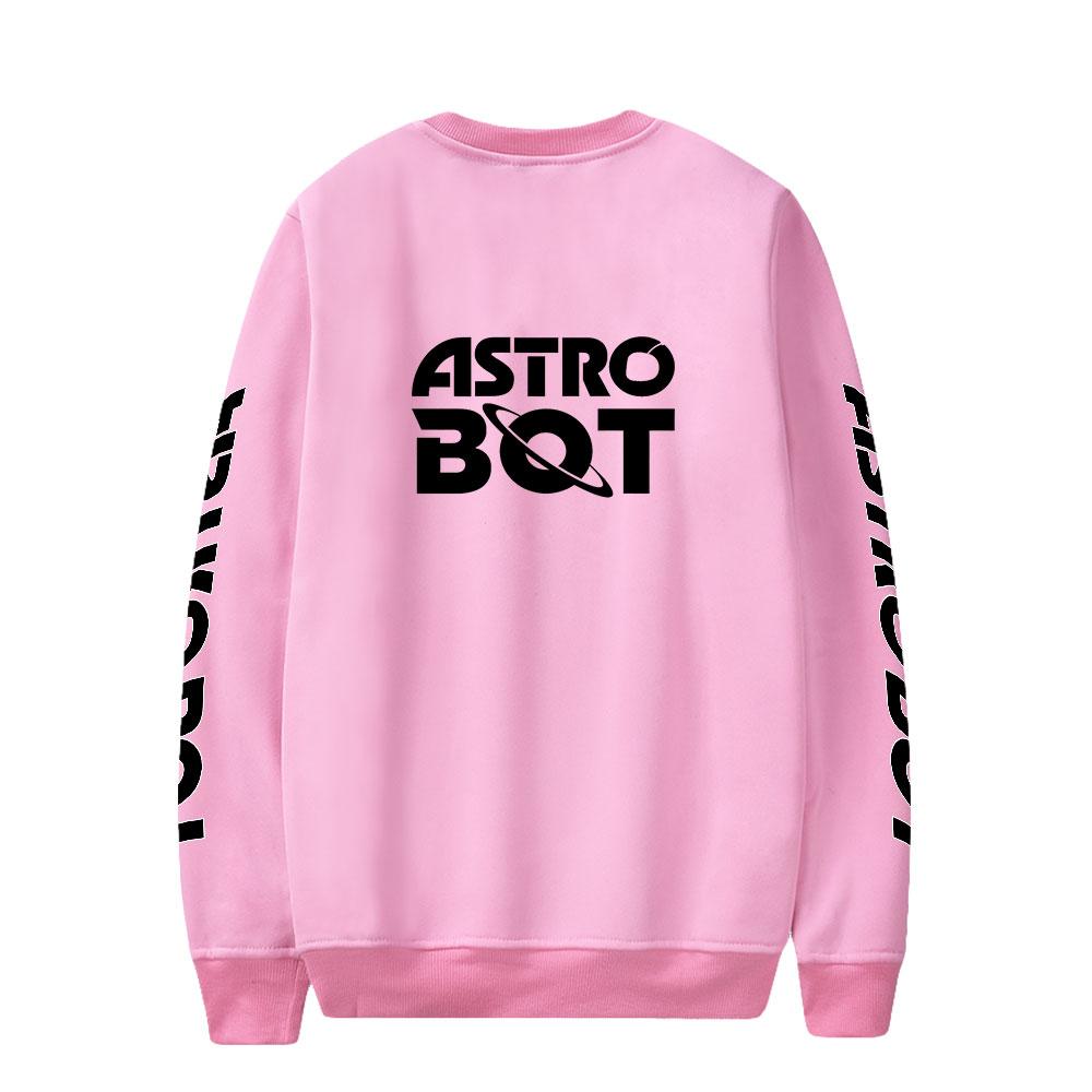Women Men's Astro Bot Print Hoodies Round Neck Hooded Sweatshirts Man Pullover Male Top Streetwear Outdoor Tracksuit
