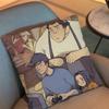 Cool Jade Jackie Chan Adventures Pillow Case Anti-Dustmite Pillowcase Invisible Zipper Silky Short Plush Sofa Cushion Cover