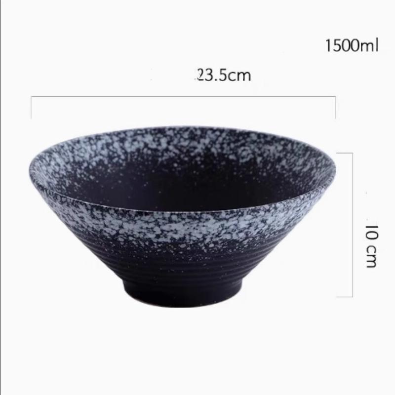 Japanese Ceramic Ramen Bowl – Creative Soup Bowl for Home or Restaurant Use