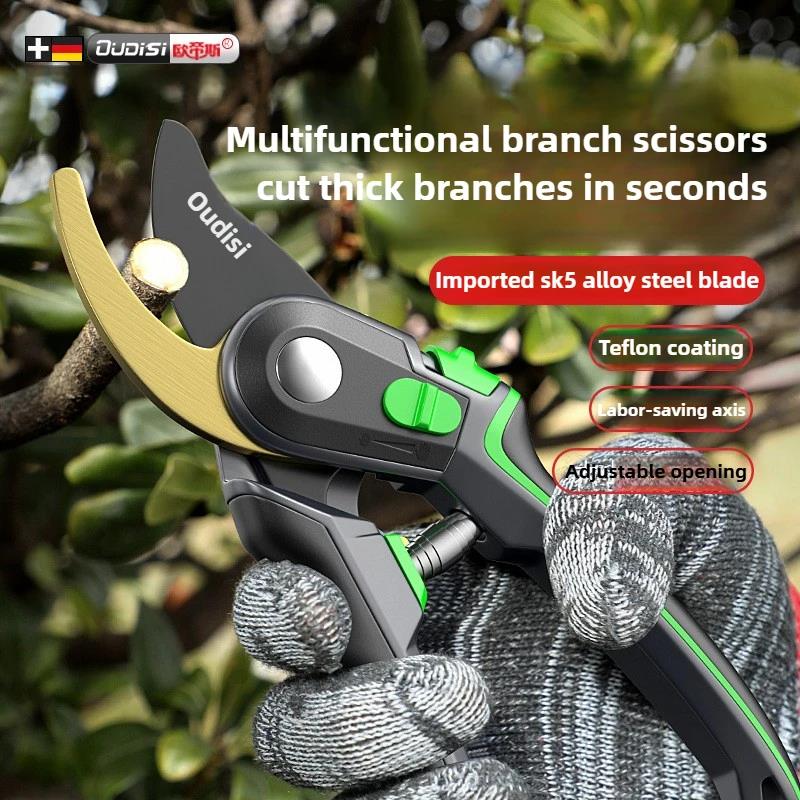 Multifunctional Fruit Branch Pruning Strong Pruning Thick Branch Garden Sharp Hand Pruners Pruning Professional Garden Scissors5