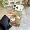 Plaid Scarf Design Case for iPhone 17, 16ProMax, 15, and 14 with Cat and Dog Theme.