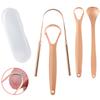 Stainless Steel Tongue Scraper Tongue Coating Cleaner Oral Hygiene Tool for Fresh Breath and Healthy Teeth Care