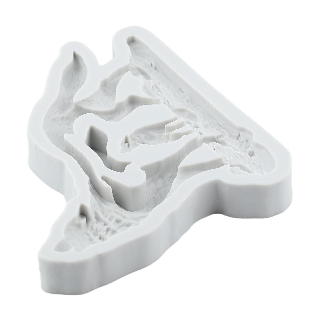 Wolf Silicone Molds Horse Fondant Mold Cake Decorating Tools Cupcake Topper Candy Chocolate Gumpaste Mold