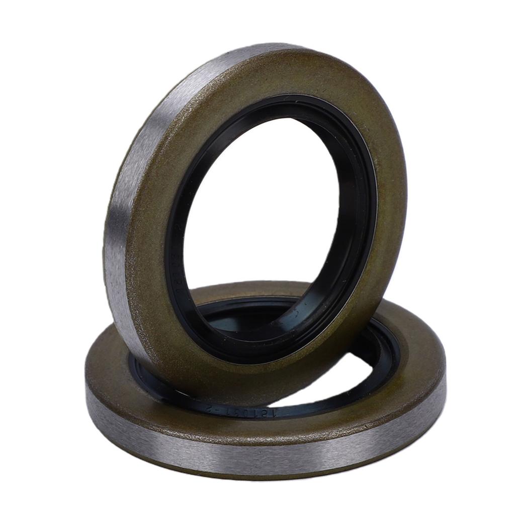 Trailer Axle Hub Wheel Grease Seals 12192TB ID 1.249in X OD 1.983in X W 0.250in Double Lip Oil Seals for 2000 2200lb