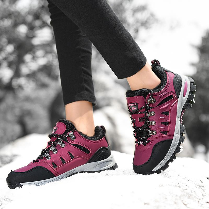 36–48 Unisex-Baumwolle und Samt, niedrige Outdoor-Freizeitsport-Wanderschuhe