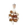 Hanging Chew Bird Toy for Cockatiels and Similar Pet Birds, Top Screw Mount for Indoor Cage Activity and Daily Play