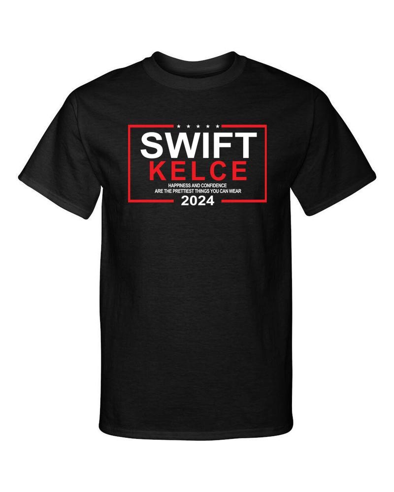Swift Election Style Kelce 2024 Voting Campaign Funny Graphic Tee Shirt 3XL