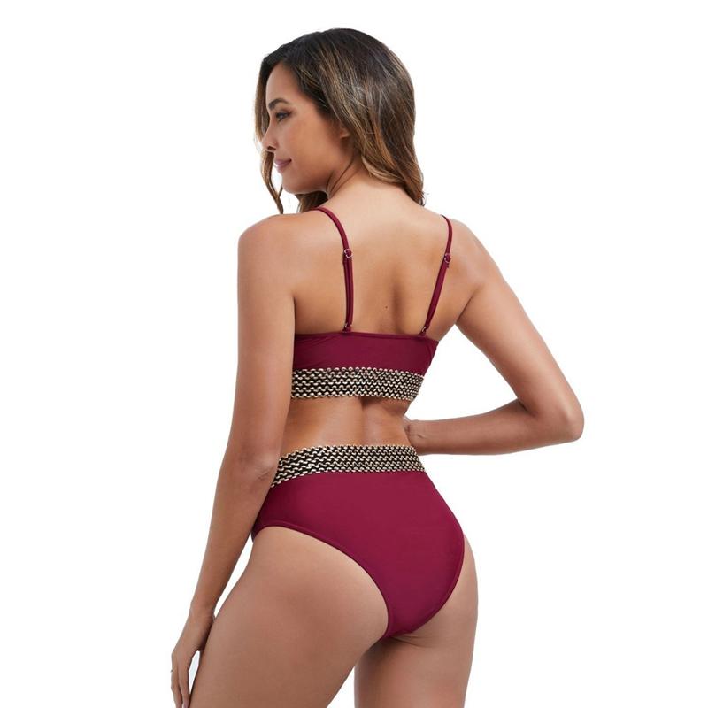 Women's Lingerie Set Spaghetti Strap Bra and Briefs Swimwear