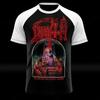 Heavy Metal Rock Band Death 3D gedrucktes T-Shirt Herren und Damen Mode Straße Amerikanischer Retro Hip-Hop Kurzarm Top