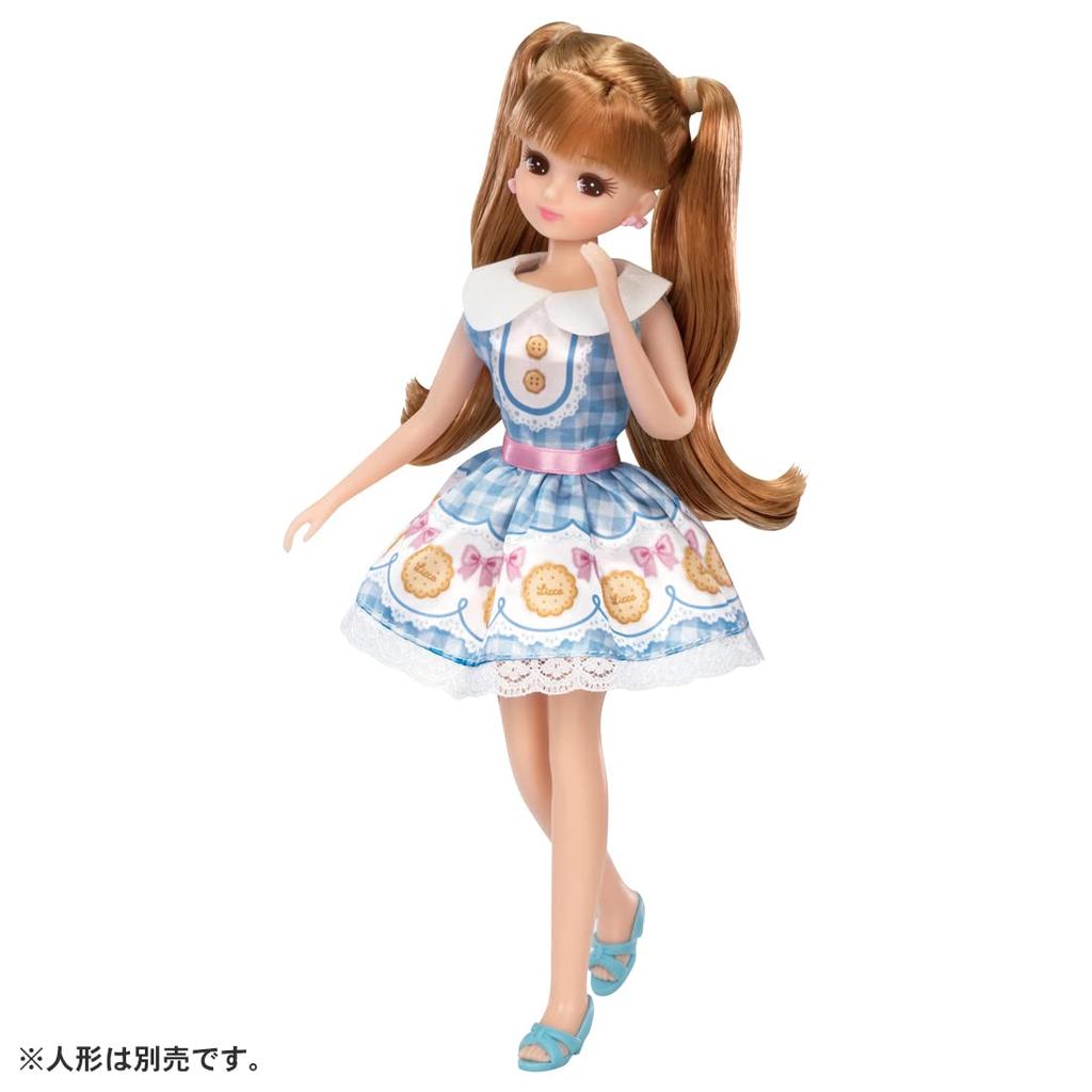 TAKARA TOMY Anziehpuppe Happy Doll Rollenspielzeug für Kinder ab 3 Jahren und entspricht Spielzeugsicherheitszeichen ST Einheitsgröße passt allen "Licca-chan LW-04 Keks" Anziehen,