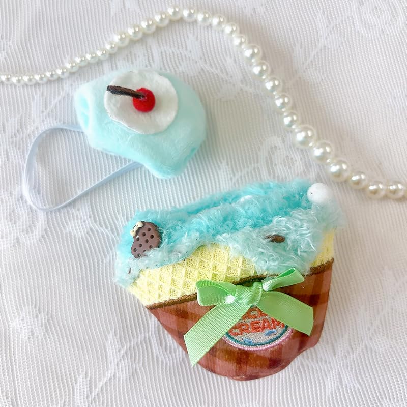 Ice Cream Plush Costume for 10cm Mint Plush Toy [Used]