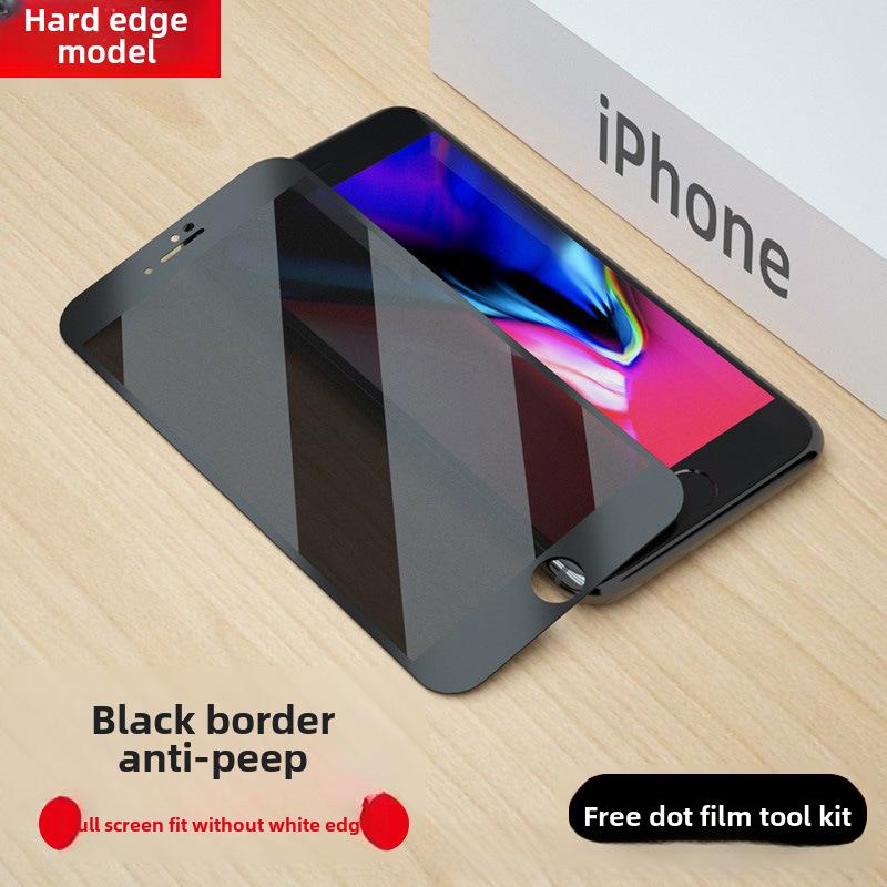 Ochranné tvrzené sklo pro iPhone 6s/7 Plus/8 Plus/SE 2/SE 3 - Pokrytí celého okraje (K dispozici v černé/bílé barvě)