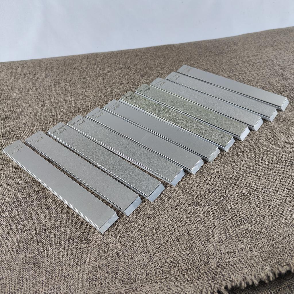 Diamond Sharpening Stone Sets Kitchen Household Knife Tools Apex Knife Sharpener Whetstone 80#-3000# 160x20x5mm
