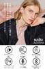 SUDIO A3 Pro Kabellose Kopfhörer mit Mikrofon iOS Android Kompatibel ANC Geräuschunterdrückung (Nebulös Weiß) Im Ohr (Bluetooth 5.4 / / & / Wasserdicht)