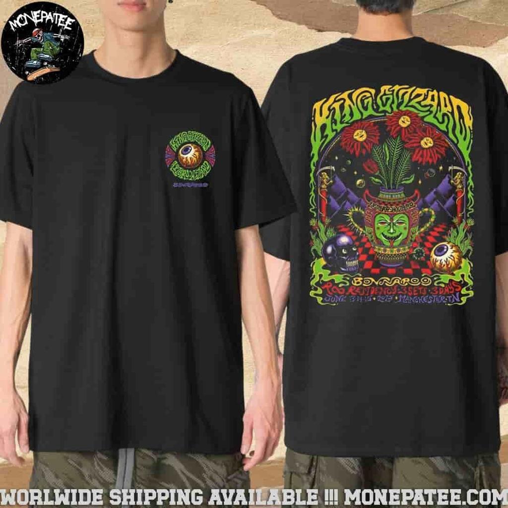 King Gizzard Roo Residency Concert Tee In Ma.nchester TN On June 13-15 2026 Tee