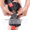 Hinged Knee Brace ROM Adjustable Post Op Knee Support Orthosis Immobilizer Protector for Left Leg and Right Leg, Both Men Women