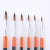 6 Kit Watercolor Painting Brushes Anti-Shedding Round Tip Artist Paintbrushes for Kids Adults Drawing Art Craft Supplies