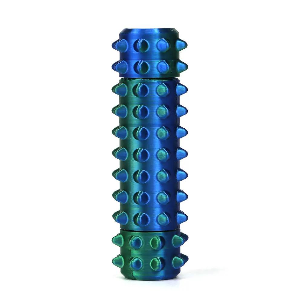 Pain Stimming Fidget Toys Reduce Stress Roller for Adults Spiky Fidget Keychain Anxiety Sensory Toys Novelty Gifts for Friends