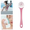 Electric Shower Brush Set Multifunctional IPX6 Water Proof   Handle Cordless Back Scrubber Automatic Body Bath Brush