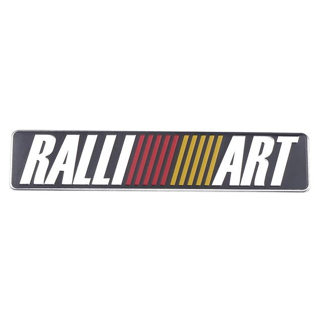 Car Styling 3D Aluminum Alloy Car Emblem Badge Decoration Sticker For Mitsubishi Lancer ASX Mirage Pajero-Sport Xpander Attrage