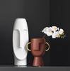 Ceramic People Face Statue Creative Wine Cabinet Decoration Ornament TV Cabinet Desktop Crafts Living Room Home Decoration