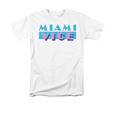Miami Vice Logo TV-Show T-Shirt Größen S-4XL NEU