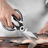 Multifunktionale Küchenschere für den Haushalt, zum Töten von Fisch, zum Schneiden von Gemüse, zum Braten von Broilern, Knochenschere aus Edelstahl