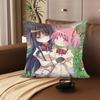 Funny Anime New Puella Magi Madoka Magica Pillow Case Fashion Square Pillowcase Bedroom Sofa Room Ins Decoration Leisure Cushion