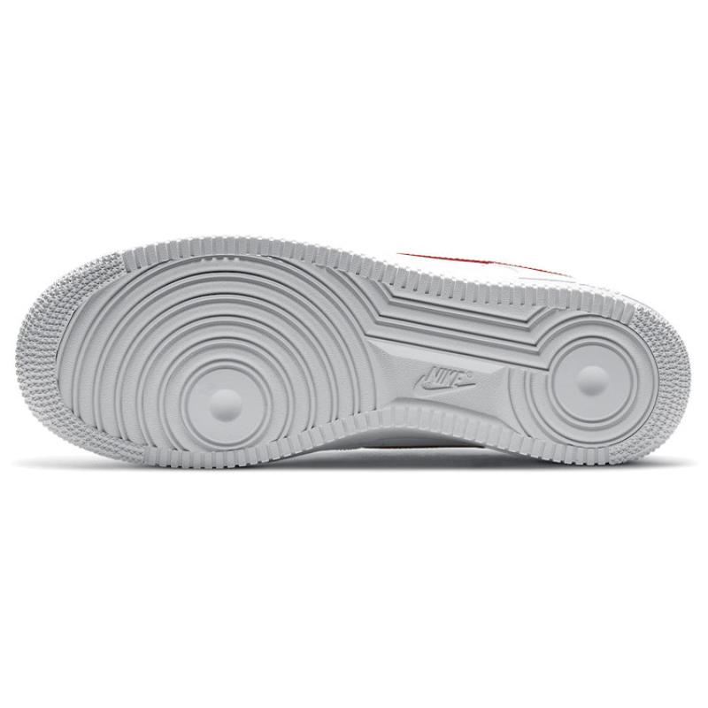 Nike Air Force 1 Low 'Hvit Lag Rød' Sneakers CZ0326-100