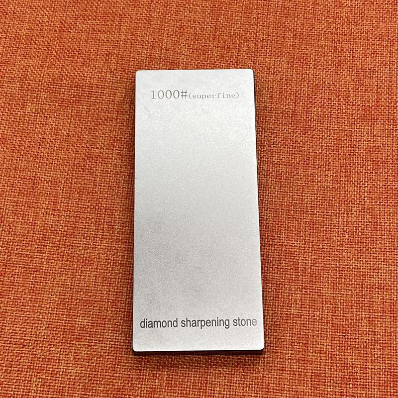 Diamond Whetstone Knife Sharpener with Non-Slip Acrylic Base - Single/Double-Sided.