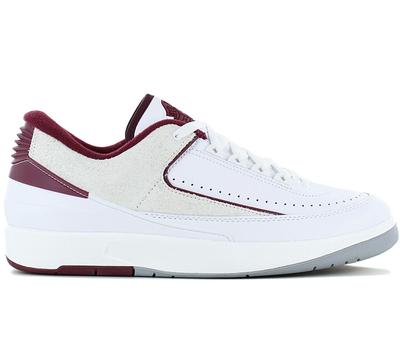 2 Retro Low - Zapatillas Deportivas Hombre Blanco-Rojo DV9956-103 ORIGINAL