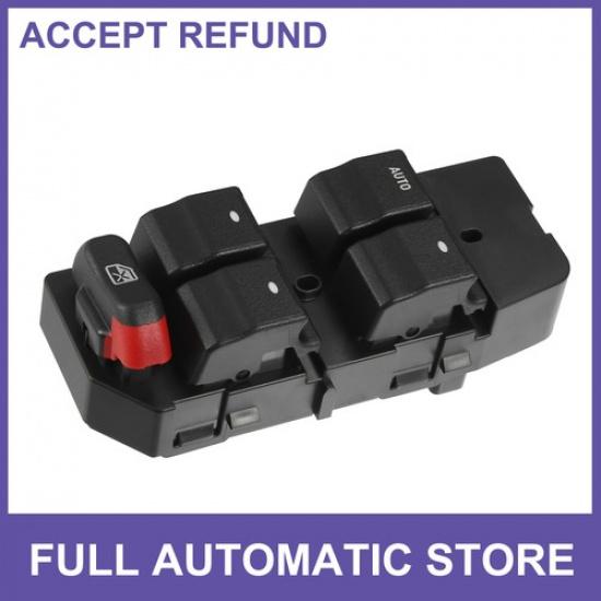 

Front Left Driver Side Master Power Window Switch Single For Chevrolet