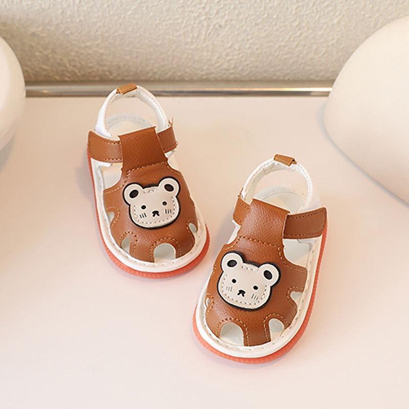 Scarpine da Bambino Cartone Animato Squeaky Nuovi Arrivi Primi Passi per 0-2 Anni, Scarpe da Bambino Casual Cool Unisex con Suola Morbida