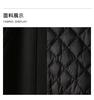 Hooded double zipper down jacket for women in winter 2025, fashionable, loose, versatile, casual, medium to long length with added fleece jacket