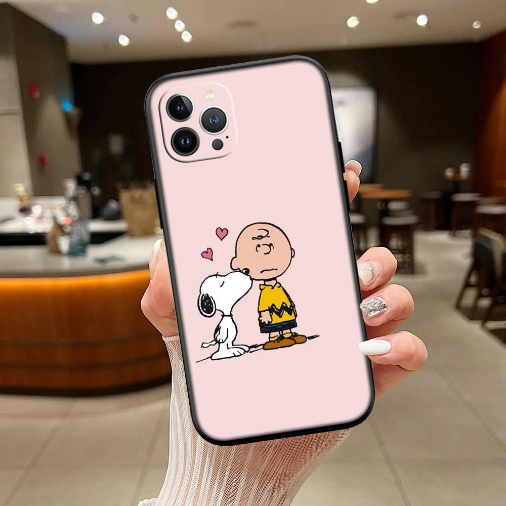 Cartoon Snoopy Case for Samsung A06 A35 A25 A24 A15 A05S A05 M55 M35 M15 A02 A12 A13 A10 A16 A20 A30 A22 A31 A32 A33 A42 A50