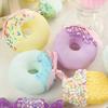 Elegant Candy Color Christmas Tree Hanging Pendant Colorful Baubles for Holiday Decoration Indoor and Outdoor Ornament