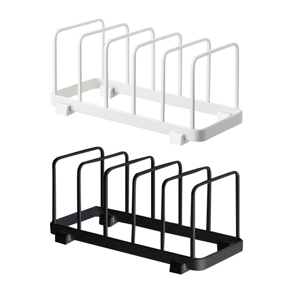 Dish Storage Rack 5 Grids Kitchen Storage Rack Tools Compact Dish Drying Rack for Dining Room Restaurant Kitchen Counter Home