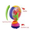 Small Size Baby Toy Suction Cup Montessori Rattle Multi-Sensory Multi-Sensory Ball  Infant