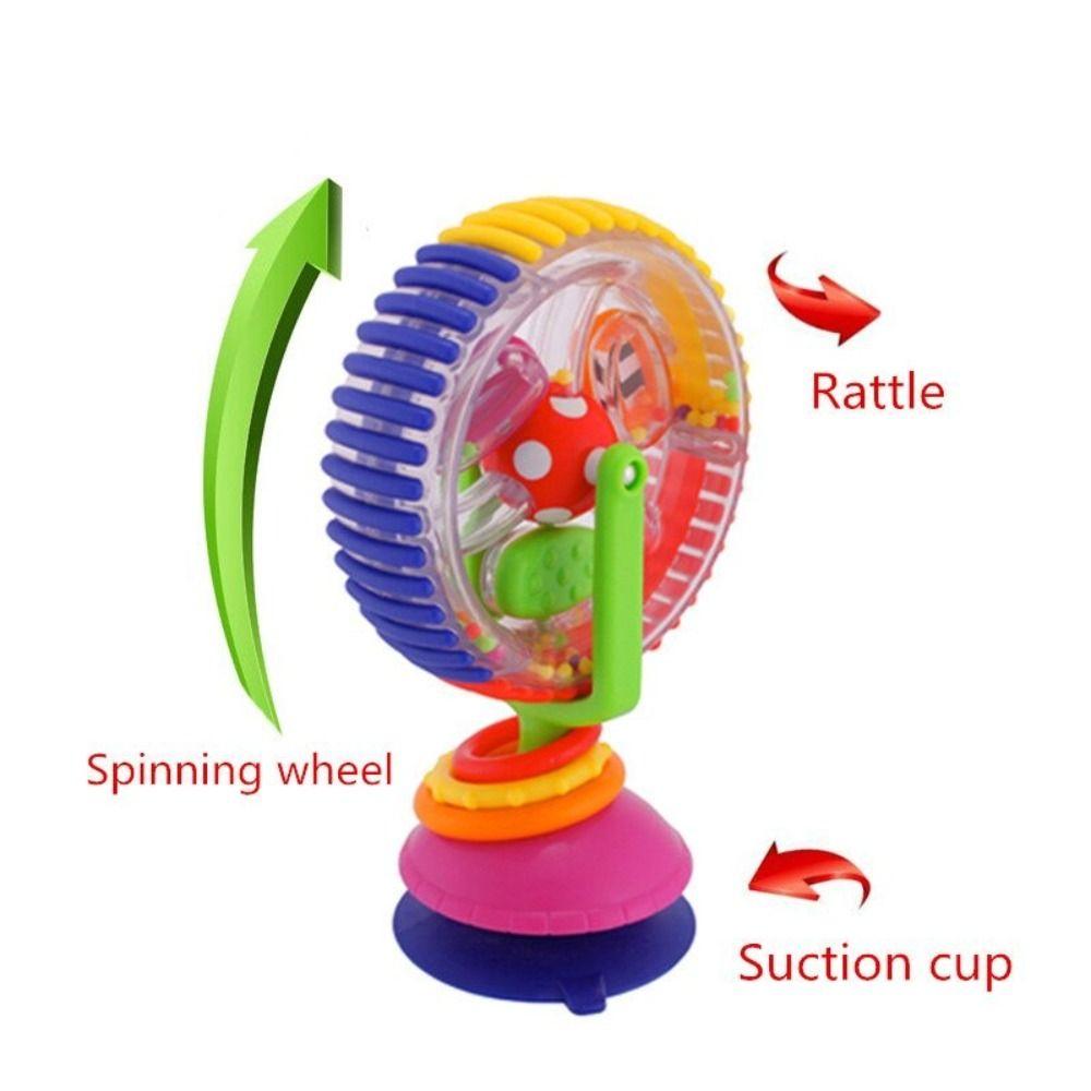 Small Size Baby Toy Suction Cup Montessori Rattle Multi-Sensory Multi-Sensory Ball  Infant