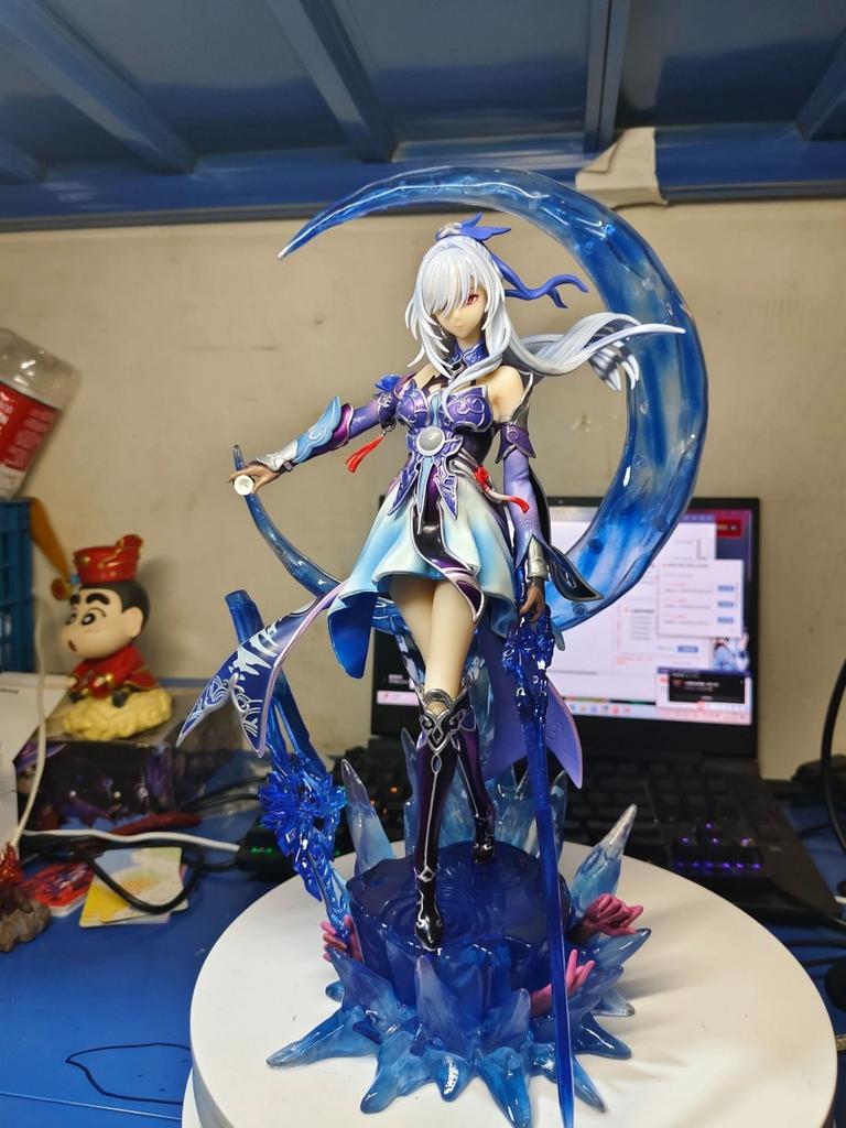 38CM Huang Quan Honkai Star Rail Silver Kafka Wolf Girl figure PVC Anime Action Toy Game Collectible Model Doll Gifts