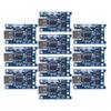 1-10 PCS Micro USB 5V 1A 18650 TP4056 Lithium Battery Charger Module Charging Board With Protection Dual Functions 1A Li-ion