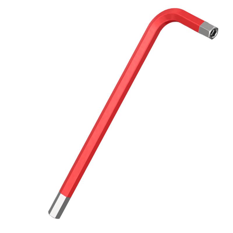 LAOA 10mm Colored Extended Flat-Head Hex Key Wrench with Double Holes