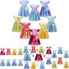 Disney Princess Dress Belle Ariel Elsa Cosplay Bag Halloween Party Costume