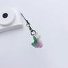 Grape Beaded Phone Chain Adds Personality to Your Device Colorful Phone Lanyard Handmade Bead Arrangement for Daily