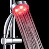 Ultra-Quiet Gradual Changing Shower Nozzle Round Head LED Rainfall Shower Sprayer  Household